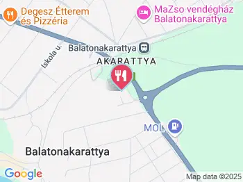 X Büfé Balatonakarattya a térképen