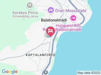 Almádi Apartman Balatonalmádi a térképen