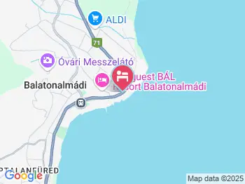 Almida Apartmanház Balatonalmádi a térképen