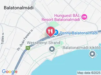 Amaretto Fagyizó Balatonalmádi a térképen