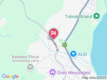 Andrea Apartman Balatonalmádi a térképen