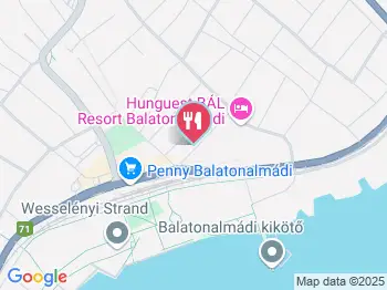 Balaton étterem Balatonalmádi a térképen