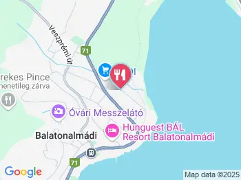 Budatava Étterem Balatonalmádi a térképen