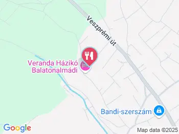 Glóbusz Csárda Balatonalmádi a térképen