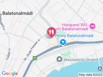 Halásztanya Étterem Balatonalmádi a térképen