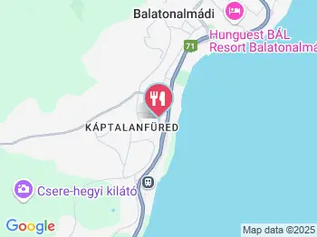 Határ Étterem Balatonalmádi a térképen