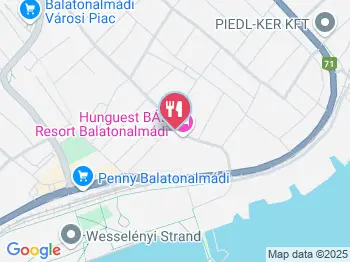 Hunguest Hotel Bál Resort Balatonalmádi a térképen
