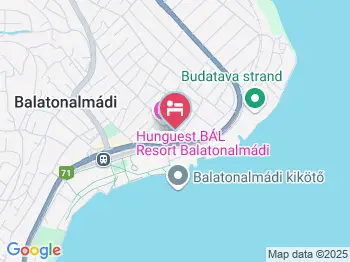 Hotel Villa Pax Balatonalmádi a térképen