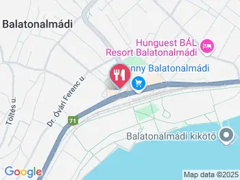 Kuckó Étterem Balatonalmádi a térképen