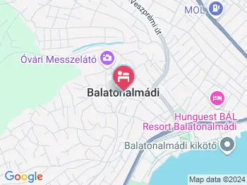 Lake Spirit Boutique Apartments Balatonalmádi a térképen