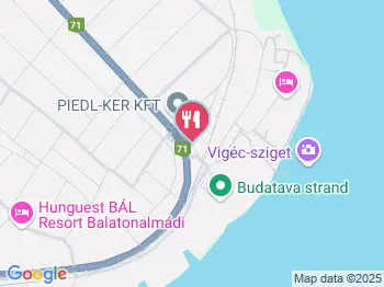 Maya cukrászda Balatonalmádi a térképen