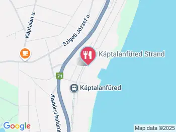 Napsugár Büfé Balatonalmádi a térképen