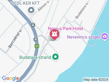 Nereus Strand Balatonalmádi a térképen