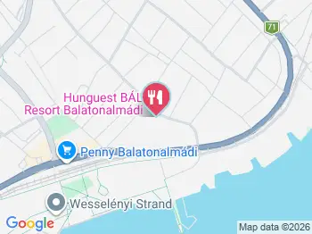 Skyrose Bar Balatonalmádi a térképen