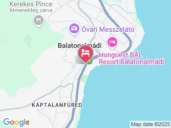 Stan és Panzió Balatonalmádi a térképen