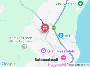 Szentesi Farm Balatonalmádi a térképen