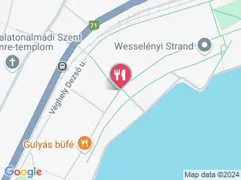 Terasz Bistro Balatonalmádi a térképen