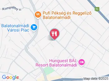 Viktória Restaurant Balatonalmádi a térképen
