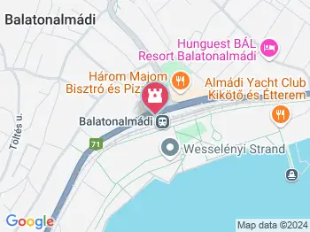 Vízimúzeum Balatonalmádi a térképen