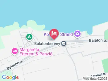 Anikó Vízparti Apartman Balatonberény a térképen