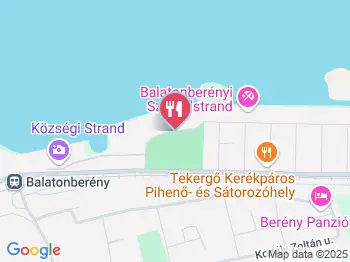 Hordó Borozó Balatonberény a térképen