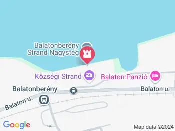 Községi strand, Balatonberény Balatonberény a térképen
