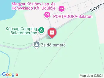 Lengyel zarándokok emlékhelye Balatonberény a térképen