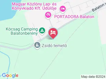 Levendula Panzió és Étterem Balatonberény a térképen