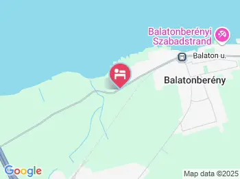 Tornácos Panzió Balatonberény a térképen