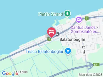  András Apartman Balatonboglár a térképen