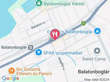 Árkád Fagylaltozó Balatonboglár a térképen