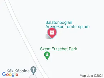 Balatonboglári Árpád-kori romtemplom Balatonboglár a térképen