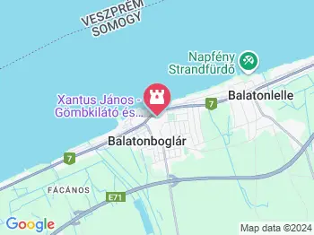 Balatoni Gömbkilátó Balatonboglár a térképen