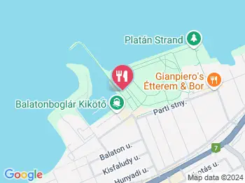 Bejárat Bisztró BalatonBoglár Balatonboglár a térképen