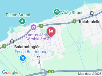 Béni Apartman Balatonboglár a térképen
