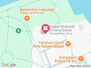 Buborék Élményfürdő Balatonboglár a térképen