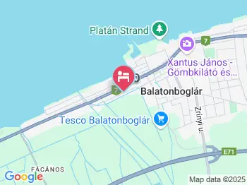 City Vendégház Balatonboglár a térképen
