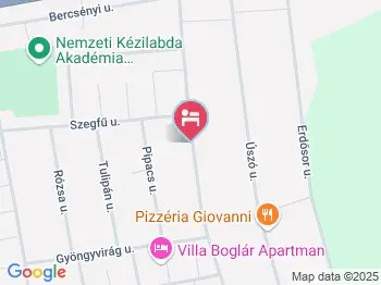 Csaba Vendégház Balatonboglár a térképen