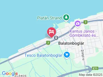 Csilla-István Villa Balatonboglár a térképen