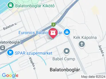 Fischl-Ház Balatonboglár a térképen