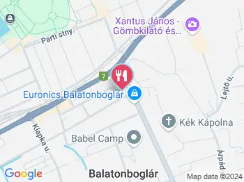 Fornetti Balatonboglár a térképen