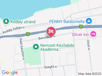 Gyöngyvirág Vendégház Balatonboglár a térképen