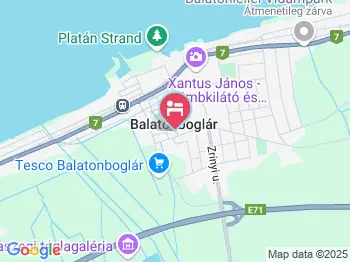 Hangulat Villa Balatonboglár a térképen