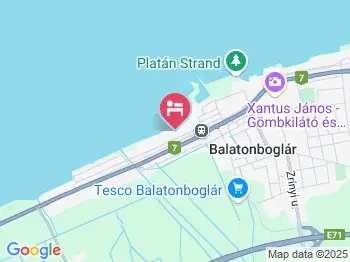 Hotel Aranyhíd Balatonboglár a térképen