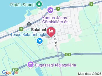 István Apartman Balatonboglár a térképen