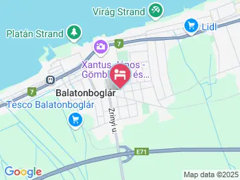 Jenner Apartman Balatonboglár a térképen