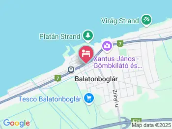 Kálmán Apartman Balatonboglár a térképen