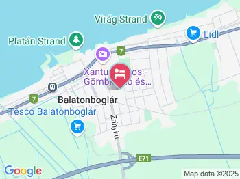 Kelemen Mária Balatonboglári 5 fős Nyaraló Balatonboglár a térképen