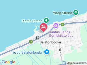 Kiti Apartman Balatonboglár a térképen