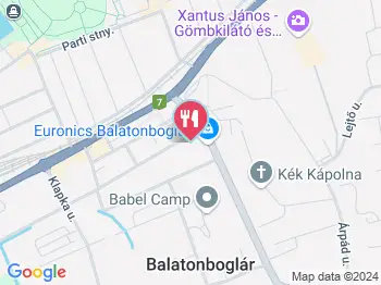 Korzó Büfé Balatonboglár a térképen